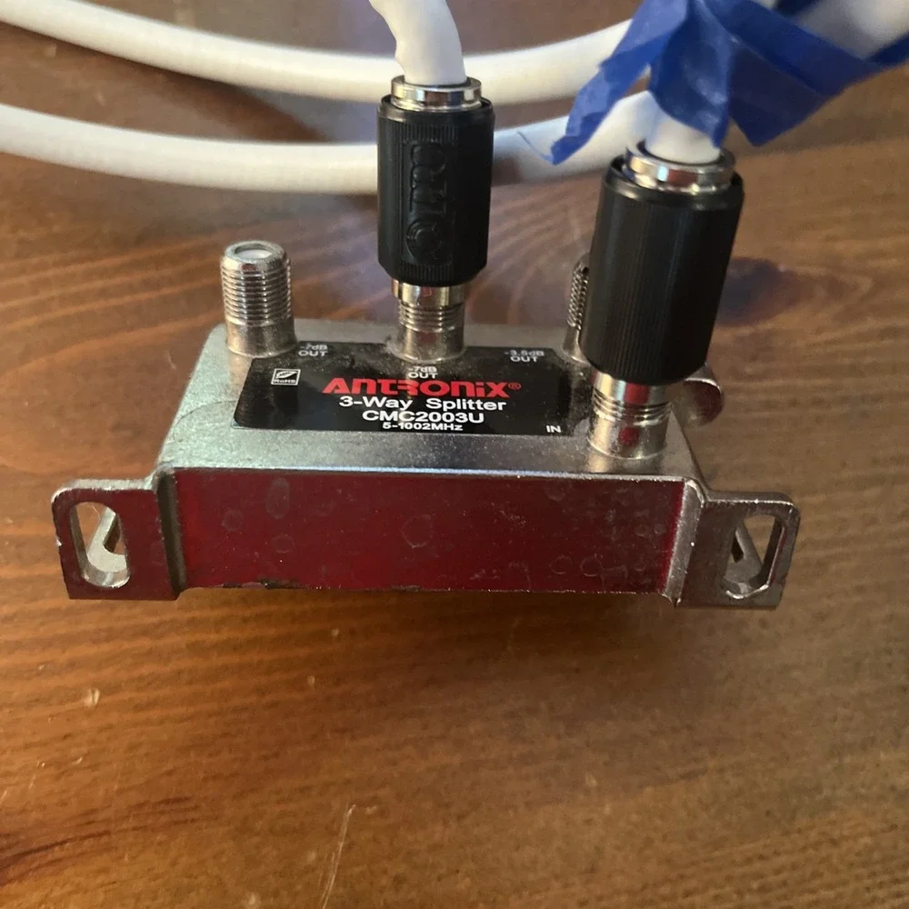 3-Way Antronix CMC2003U‎ Cable Splitters Coaxial 3 output pro quality